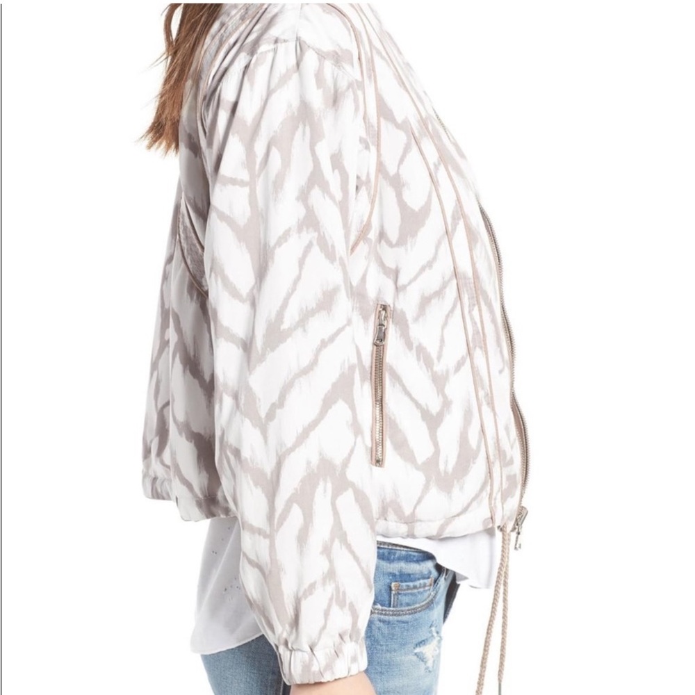 Blank Nyc Deep Truth Reversible Patterned Bomber … - image 5